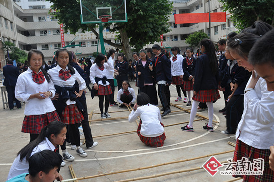昆明女子中学举办首届<em>女生节</em> <em>趣味活动</em>欢乐多